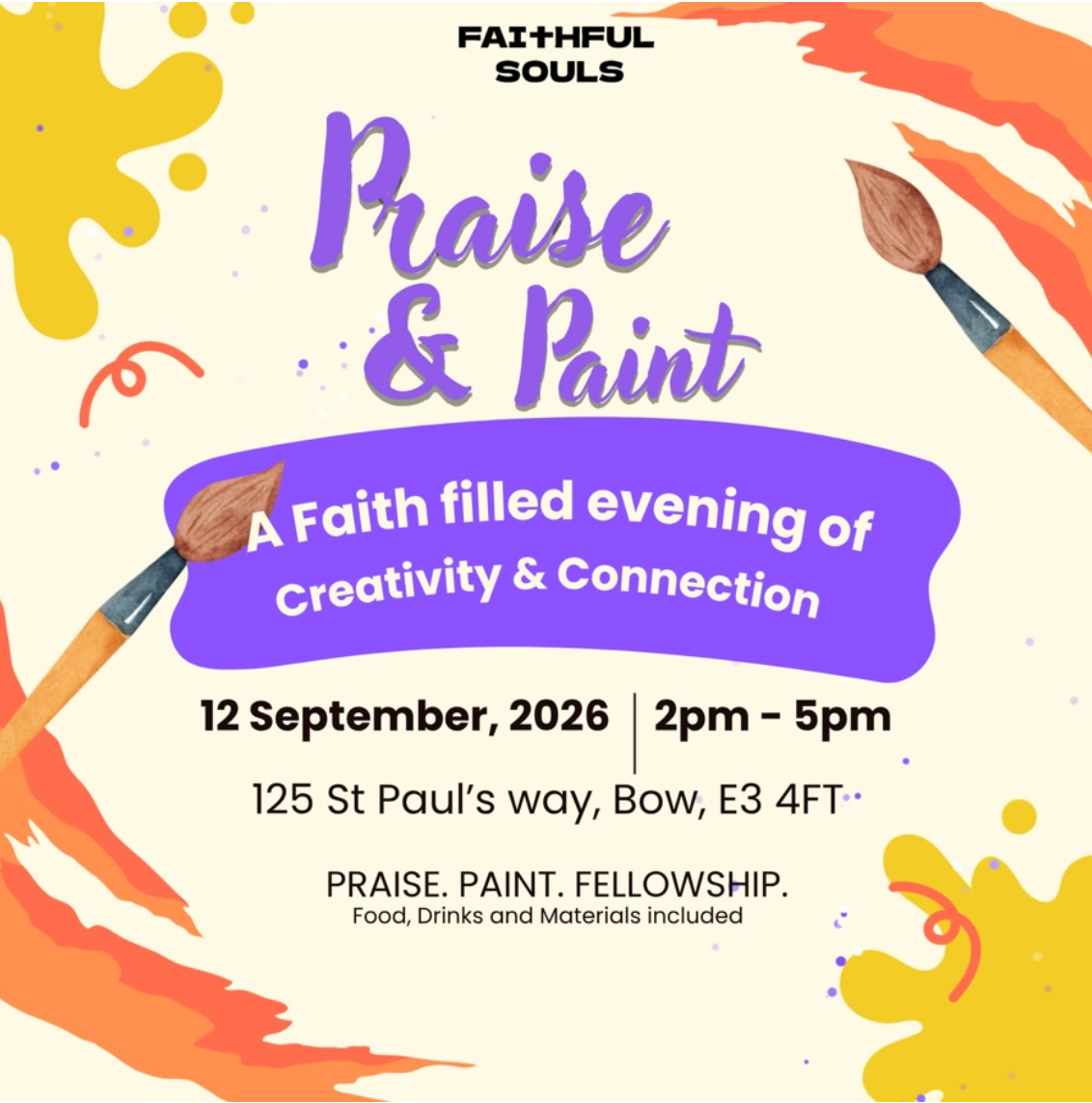 Faithful Souls: Praise and Paint