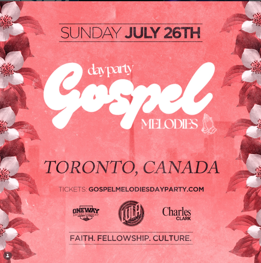 Gospel Melodies Day Party & Brunch – Toronto