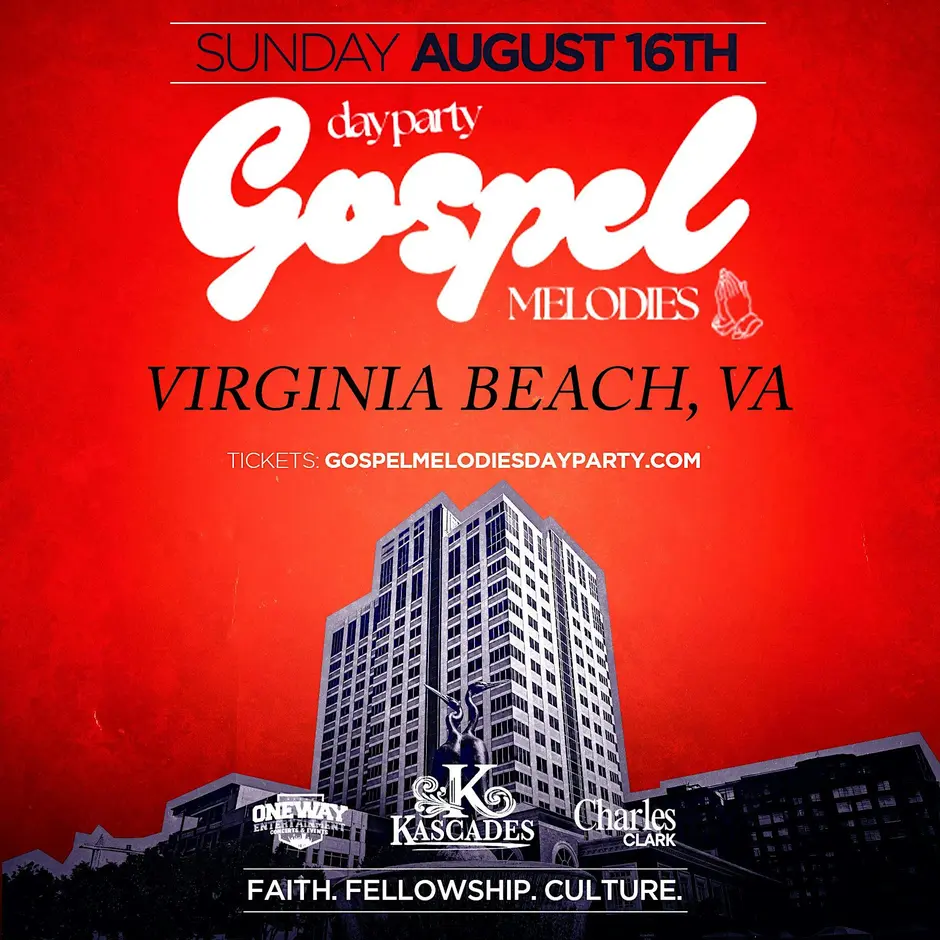 Gospel Melodies Day Party & Brunch – Virginia Beach