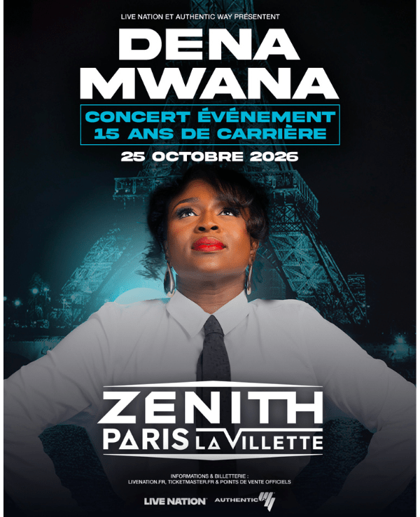 Dena Mwana – Concert Événement : 15 ans de carrière
