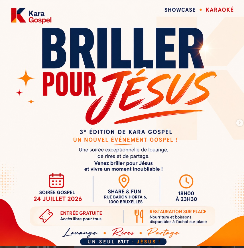 Briller pour Jésus
