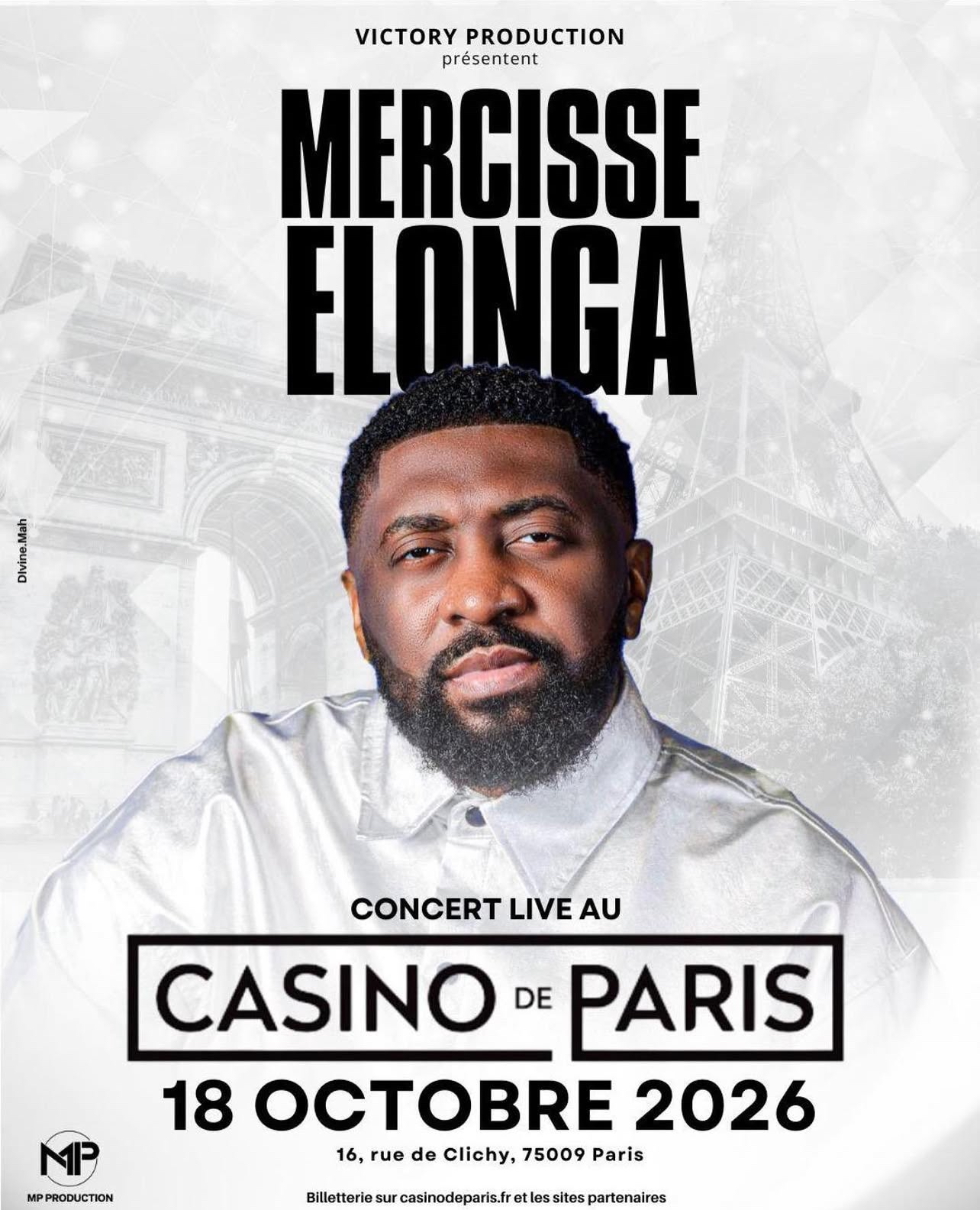 Mercisse Elonga au Casino de Paris