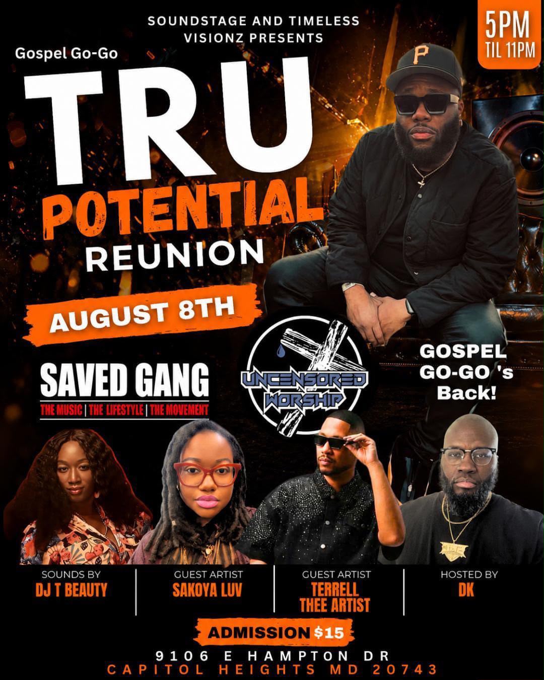 Gospel Go-Go TRU POTENTIAL REUNION