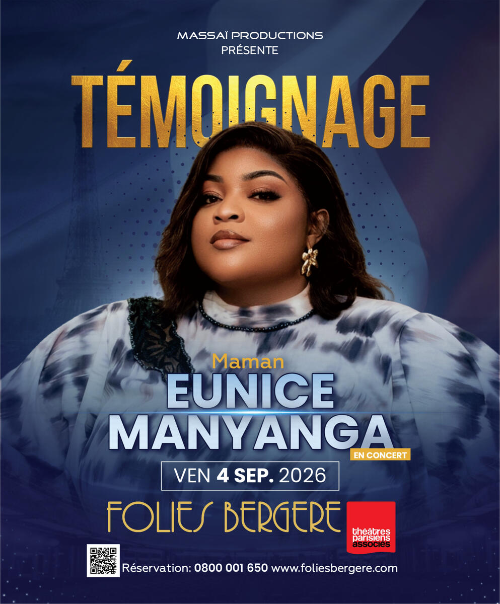 Eunice Manyanga en concert – Paris 2026