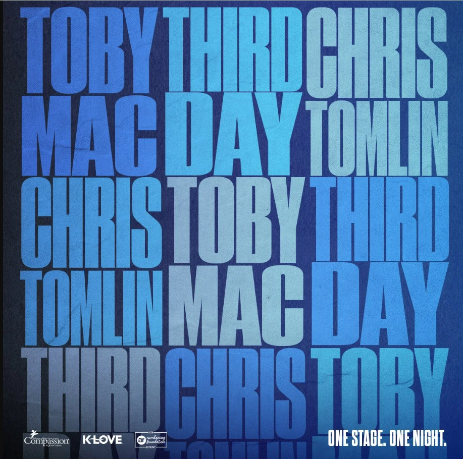 TOBYMAC, THIRD DAY, CHRIS TOMLIN