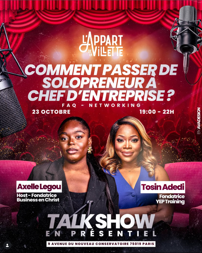 BUSINESS EN CHRIST – LE TALK SHOW