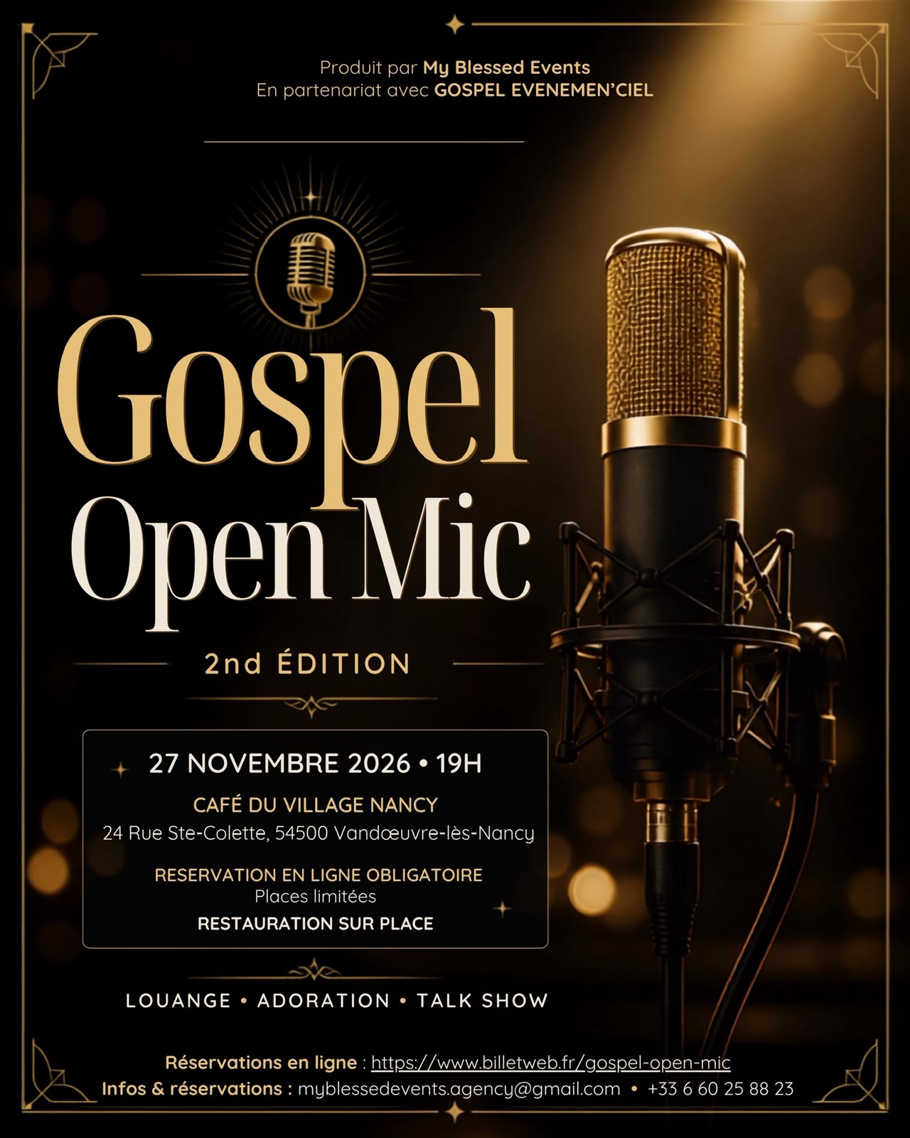 Gospel Open Mic