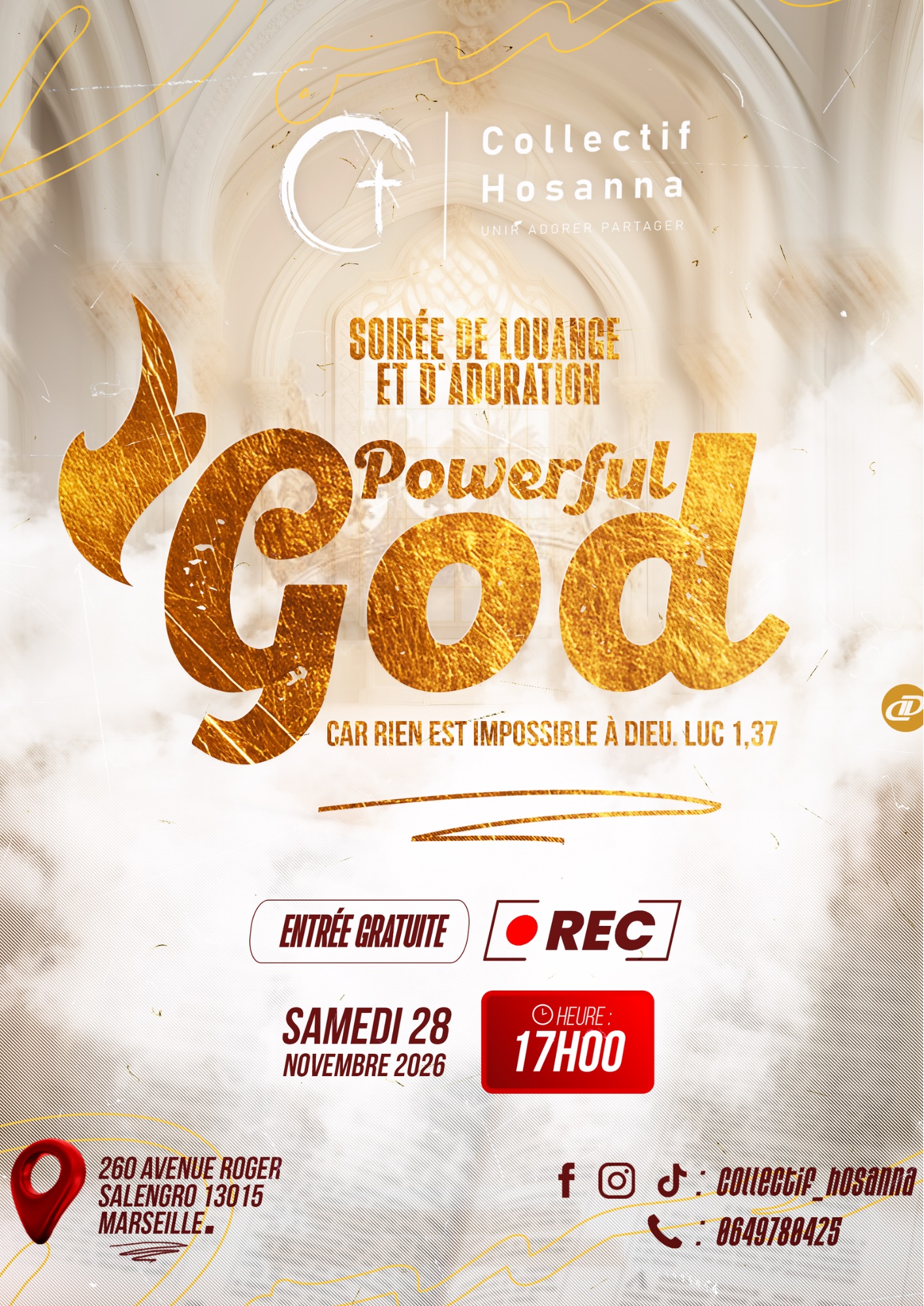 Soirée de louanges et d’adoration